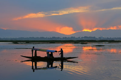 A Wonderful Evening @ Dal-lake,Kashmir